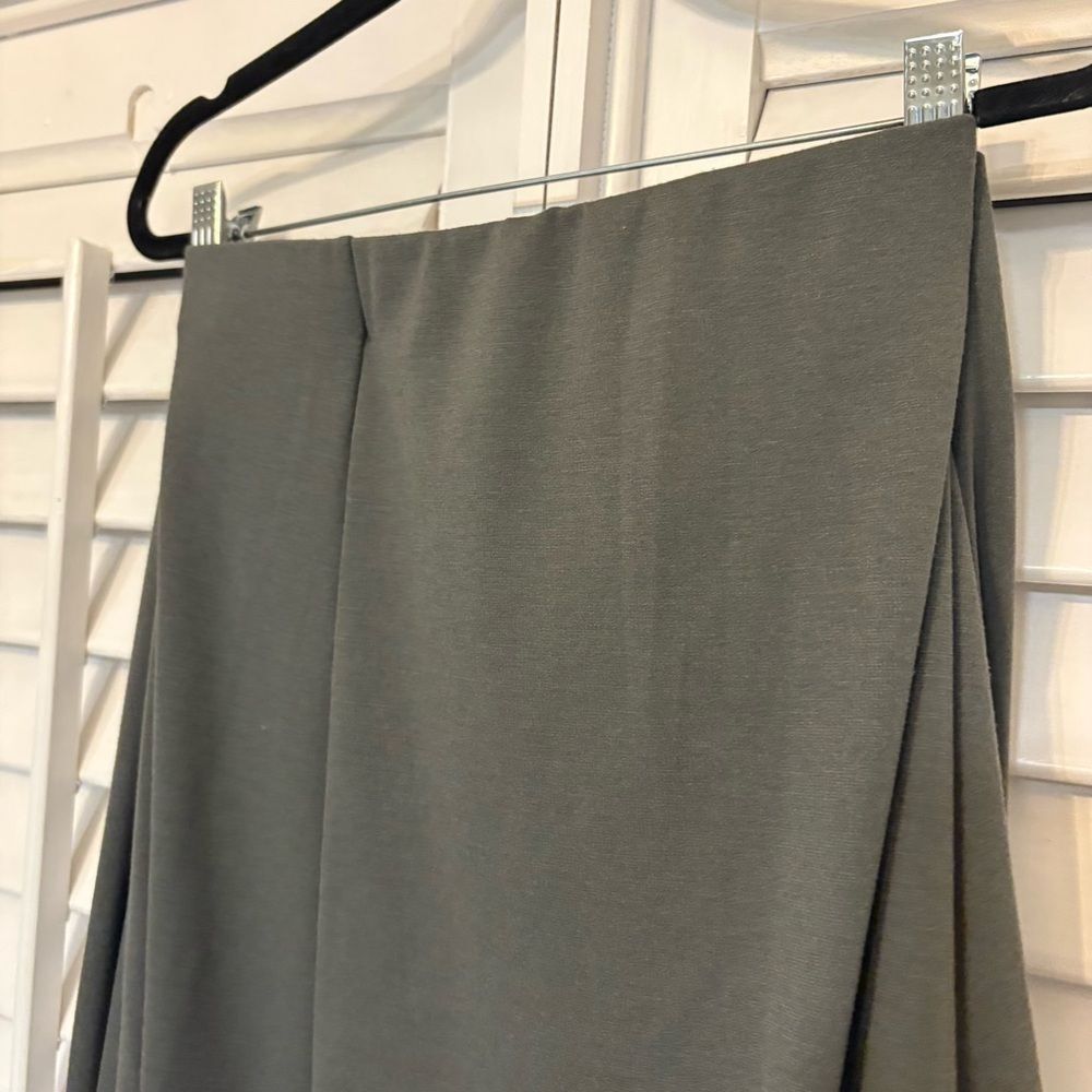 Ellos Gray Midi Pull On Skirt‎ Size 5X (38/40) - Picture 3 of 7